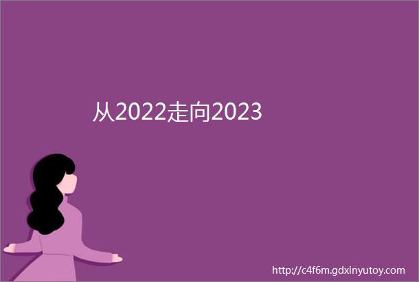 从2022走向2023